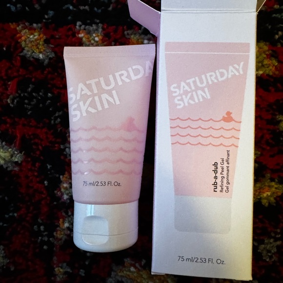 NEW Saturday Skin Rub-a-Dub Refining Peek - Picture 1 of 3